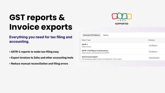 GST Invoices India screenshot