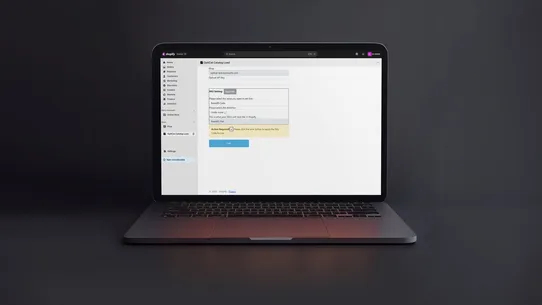 OptiCat Catalog Load screenshot