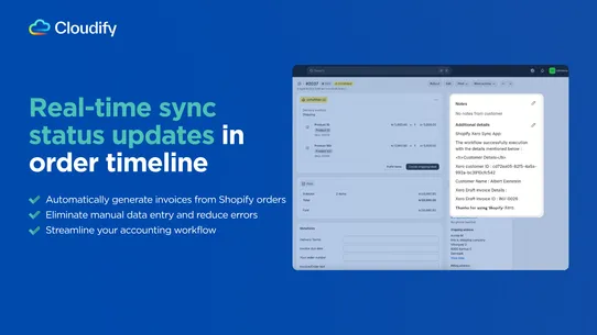 Xero Integration screenshot