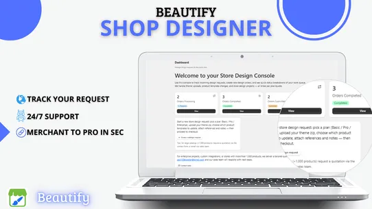 Beautify ‑ Design your store screenshot