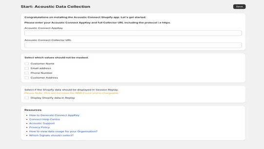 Acoustic Connect screenshot