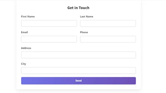 EasyForm screenshot