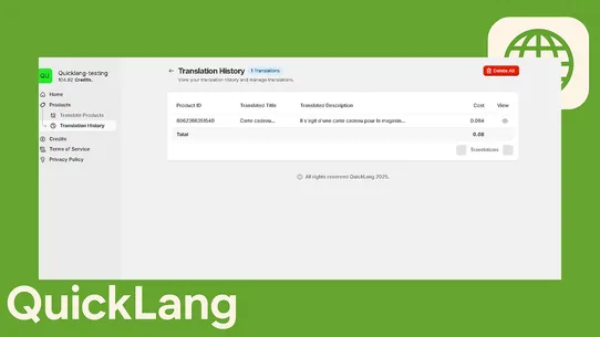 QuickLang screenshot