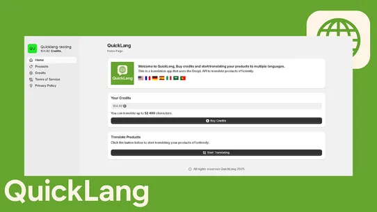 QuickLang screenshot