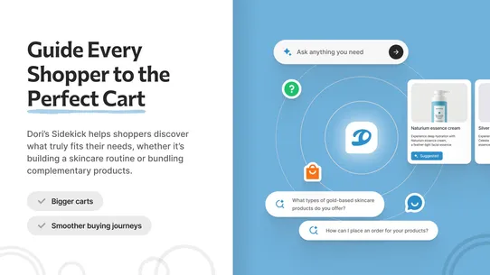 Dori: AI Chatbot for Sales screenshot