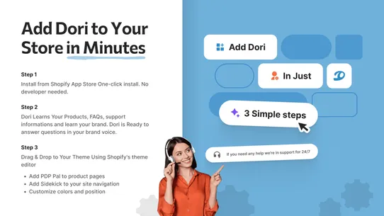 Dori: AI Chatbot for Sales screenshot