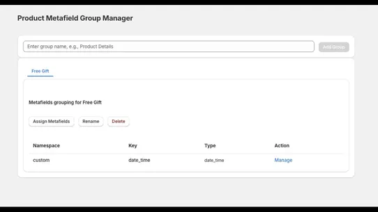 metafield‑organize‑360 screenshot