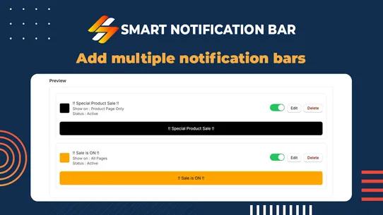 Smart Notification Bar screenshot