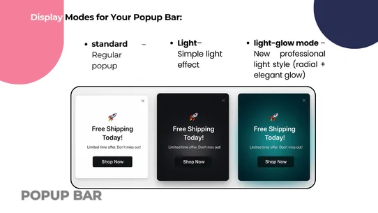 Triple‑announcement‑bar screenshot