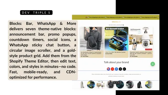 Blocks: Bar, WhatsApp &amp; More screenshot