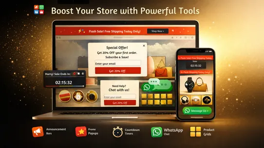 blocks: bar, whatsapp &amp; more screenshot