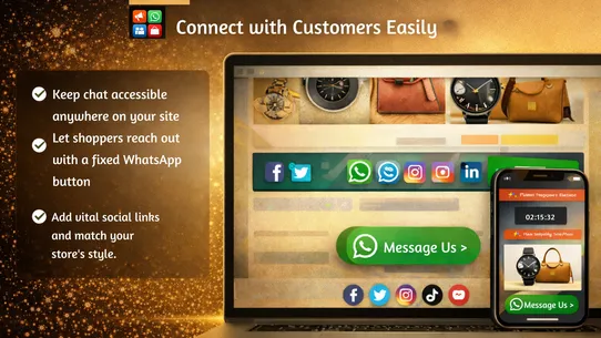 blocks: bar, whatsapp &amp; more screenshot