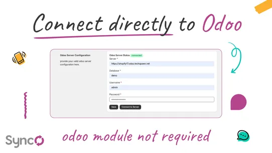 Odoo Connector by SyncO screenshot