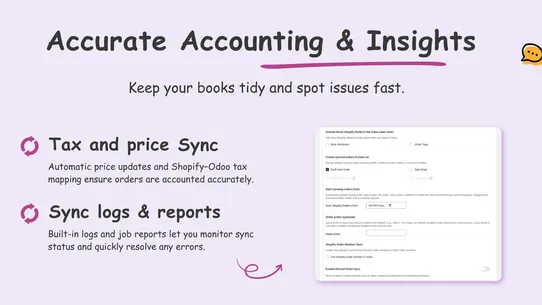 OdooSyncO ‑ Odoo ERP Connector screenshot