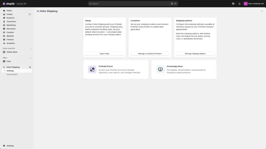 Holio Shipping screenshot
