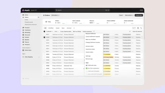 Holio Shipping screenshot