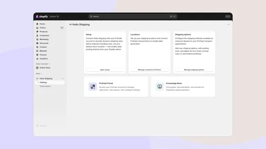 Holio Shipping screenshot