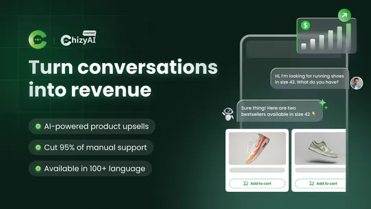 Chizy ‑ AI Chatbot &amp; AI Agents screenshot