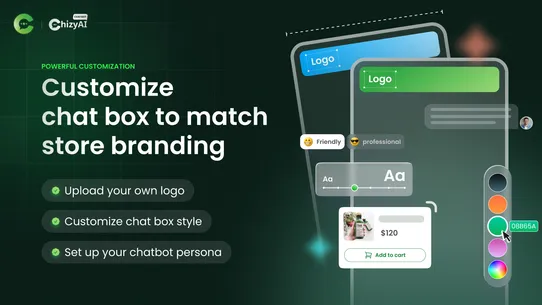 Chizy ‑ AI Chatbot &amp; AI Agents screenshot