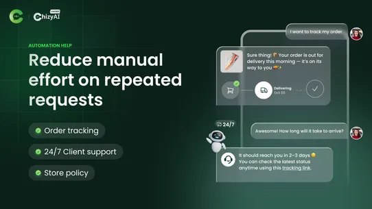 Chizy ‑ AI Chatbot &amp; AI Agents screenshot