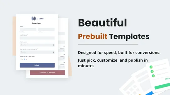 OCS ‑ All Contact Form Builder screenshot
