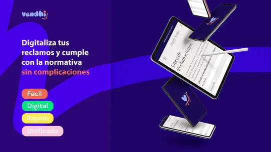Libro de Reclamaciones Vendhi screenshot