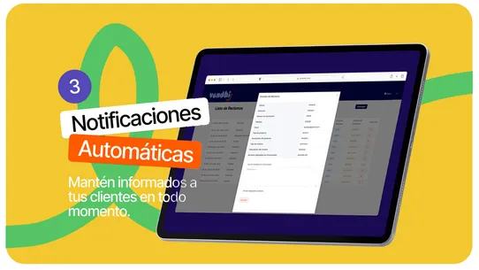 Libro de Reclamaciones Vendhi screenshot