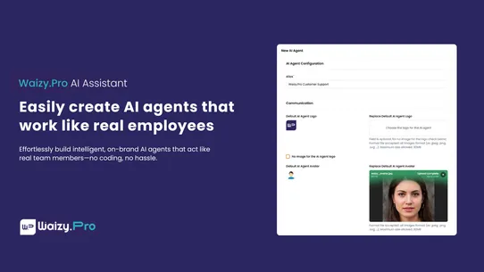 WaizyPro ‑ AI Agent screenshot