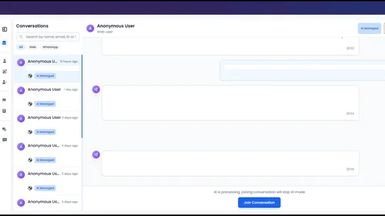 Waizy.Pro ‑ AI LiveChat &amp; WA screenshot