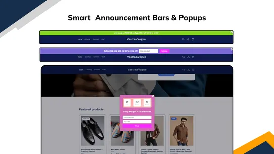 Popups &amp; Banners ‑ ZT screenshot