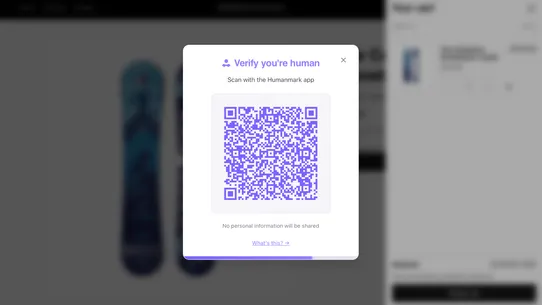 Humanmark screenshot