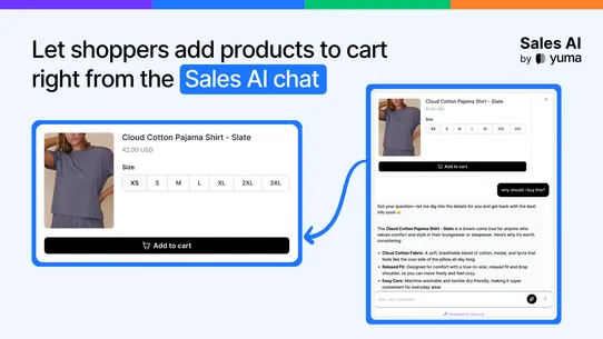 Sales AI by Yuma screenshot