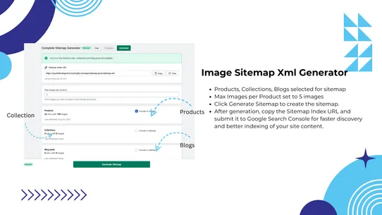 Image Sitemap Generator ‑ SEO screenshot