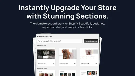 MIT Sections Pro screenshot