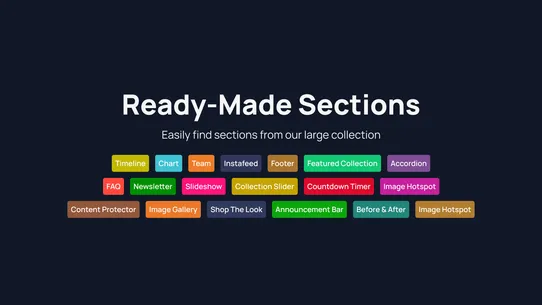 MIT Sections Pro screenshot