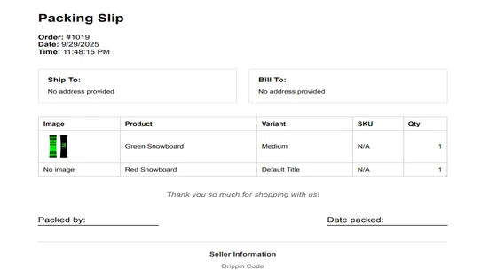 Nit Picker ‑ Pick &amp; Pack Lists screenshot