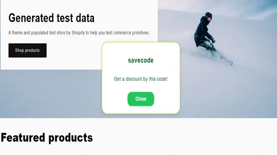 scrolldiscount‑PopUp screenshot