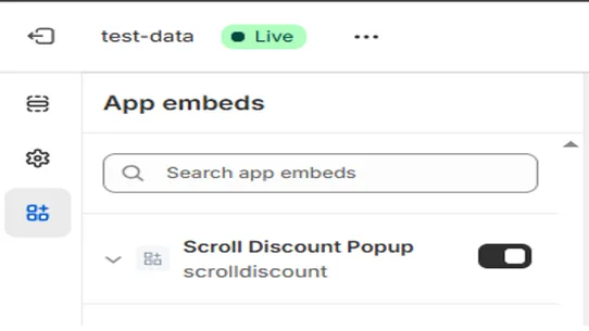 scrolldiscount‑PopUp screenshot