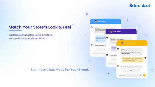 Krunk ‑ AI Chatbot For Sales screenshot