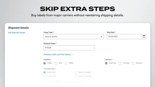 JM Shipping Solution screenshot