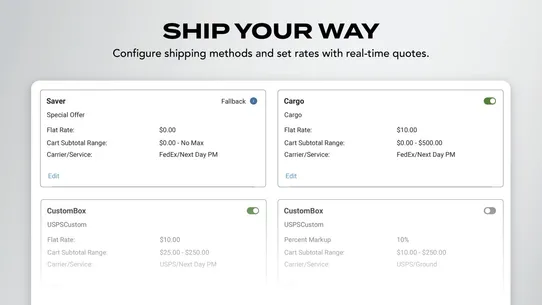 JM Shipping Solution screenshot