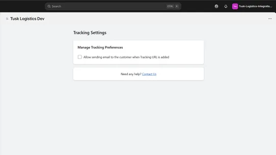 Tusk Logistics screenshot