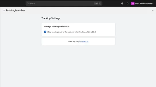 Tusk Logistics screenshot