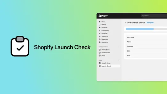 Shopify Launch Check screenshot