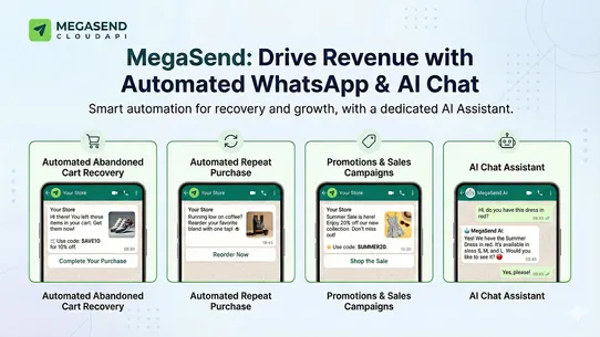 MegaSend: WhatsApp &amp; More screenshot