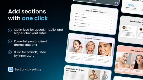 Sections by Selluxe screenshot