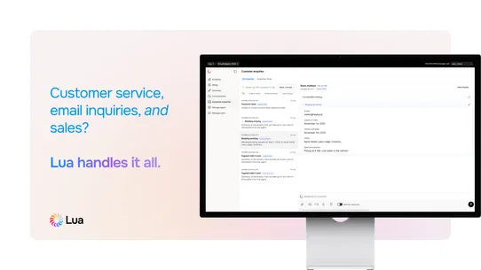 Lua AI Shopping Assistant screenshot