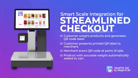 VahaPOS: Sell By Weight &amp; QR screenshot
