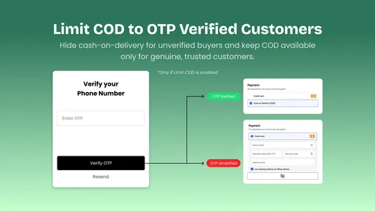 RTOx Phone Verify &amp; Limit COD screenshot