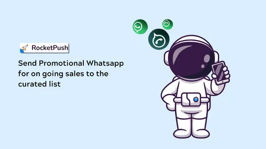 RocketPush: WhatsApp, Web Push screenshot